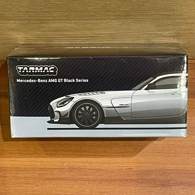 TARMAC WORKS MERCEDES BENZ AMG GT BLACK SERIES SILVER METALLIC TARMACWORKS