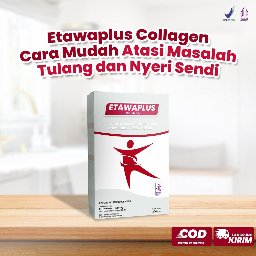 

ETAWAPLUS COLLAGEN - Susu Kambing Etawa Dengan Tambahan Collagen Jaga Kesehatan Tulang Dan Sendi