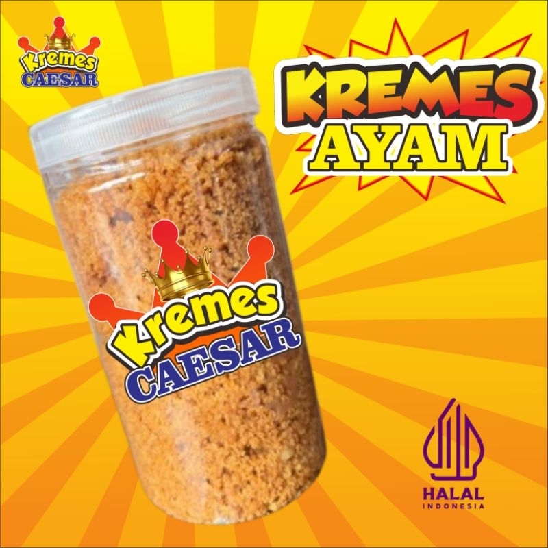 

Kremes Ayam Original 400 Gram Toples 1000Ml Kremes Kriuk Enak Cod