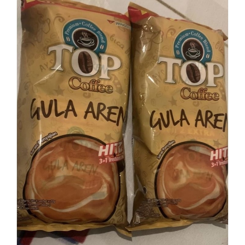 

top kopi gula aren isi 6+3 sachet