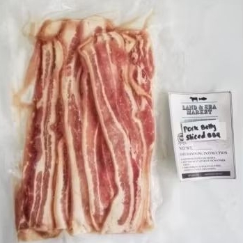 

US Pork Belly Skin On Sliced 2MM