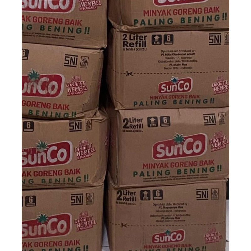 

MINYAK GORENG SUNCO 2L 1 KARTON