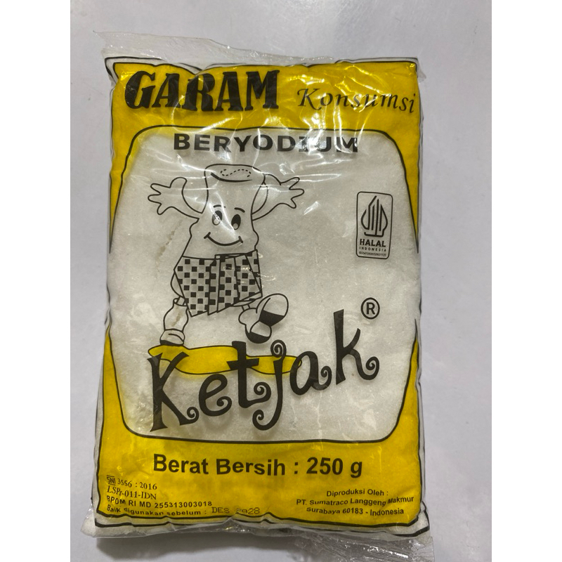 

Garam ketjak 250g