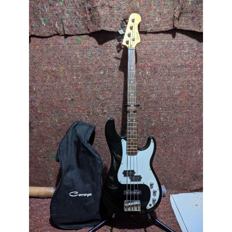 bass dan gitar merk caraya