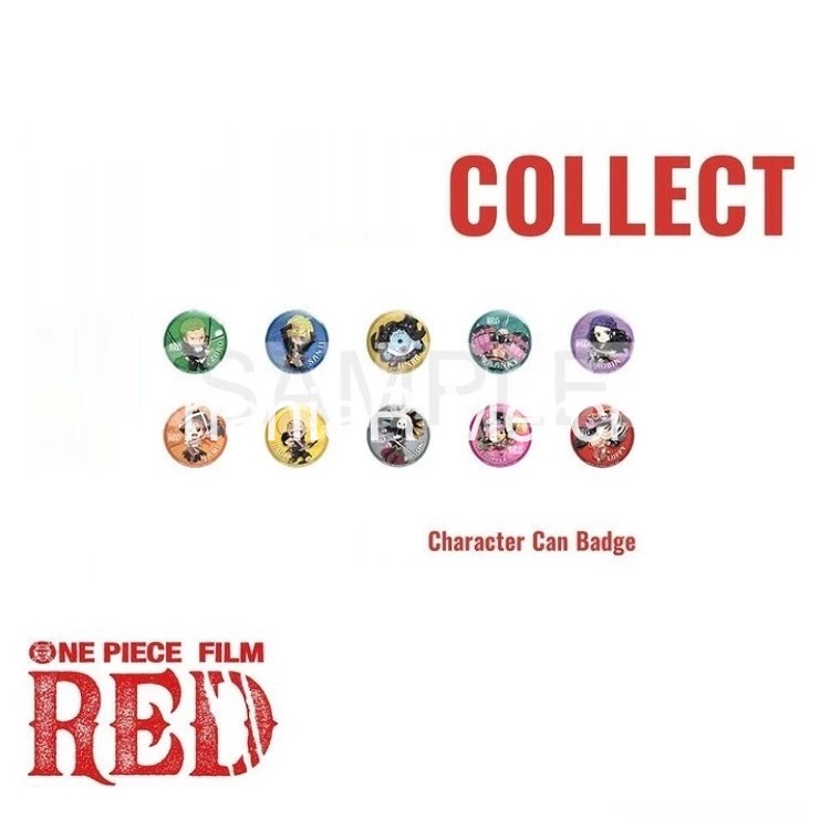 One Piece Film: Red (REMASTERED) x CGV Official Can Badge