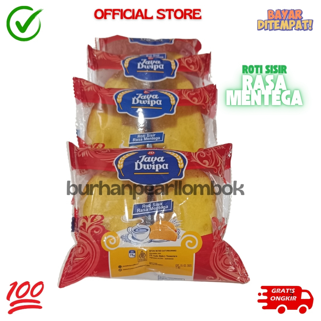 

Roti Sisir Istimewa Isi 2 Rasa Enak Legendaris Djava Dwipa - Langsung Pabrik