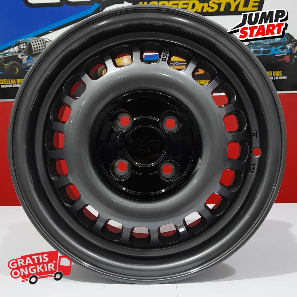pelek hsr wheel ring 16 mobilio yaris jazz avanza xenia raize rocky hsr wheel bsi high quality