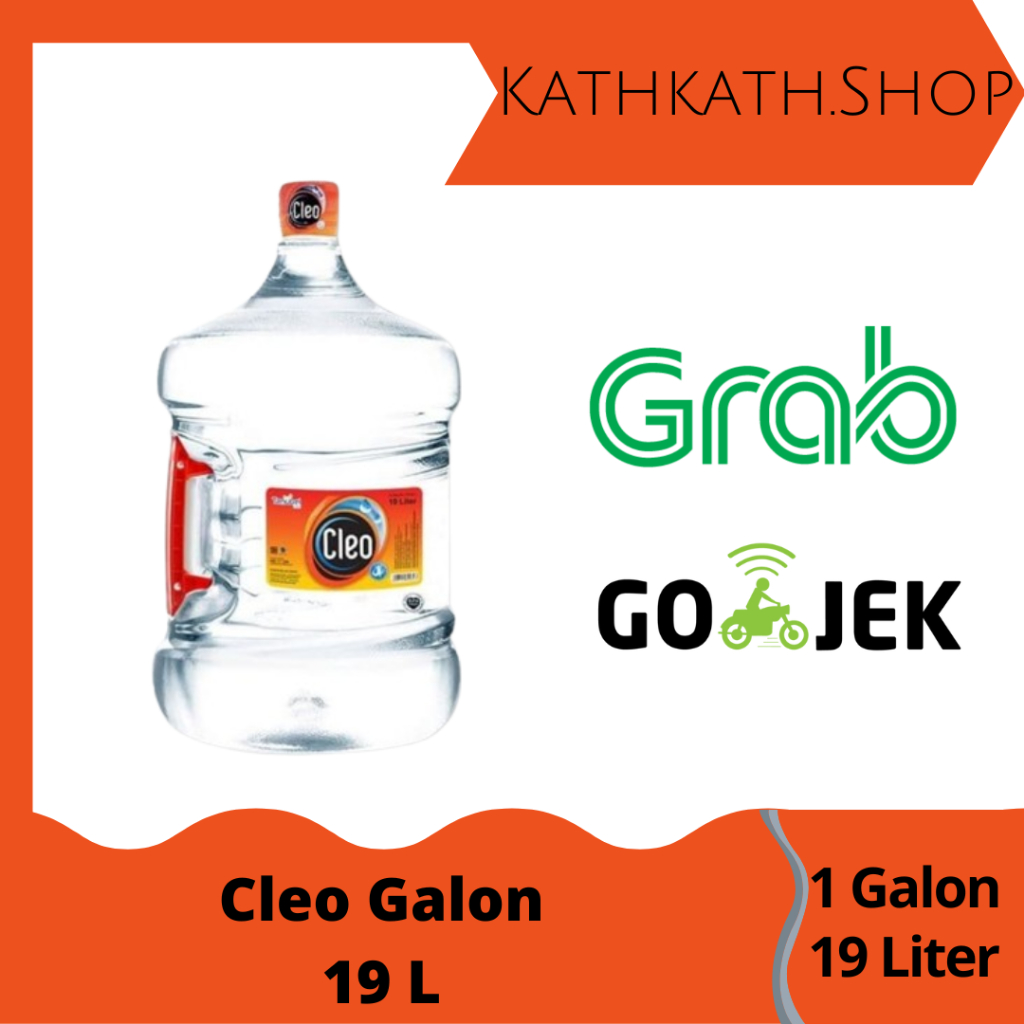 

Cleo Galon 19L + Galon Kosong