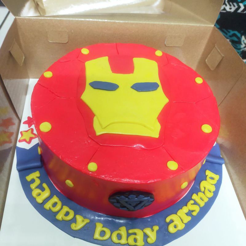 

KUE ULANG TAHUN ANAK KARAKTER IRONMAN BISA CUSTOM