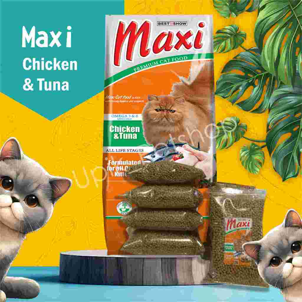 Maxi Cat Food 1KG Kitten Adult