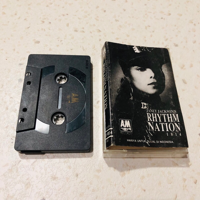 Janet Jackson - Rhythm Nation 1814 - Kaset Pita Original