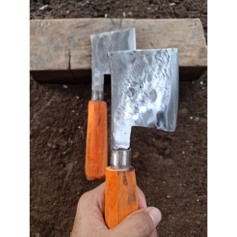 Kampak Mini Kupas Kelapa / Tulang Bahan Baja Pir Asli