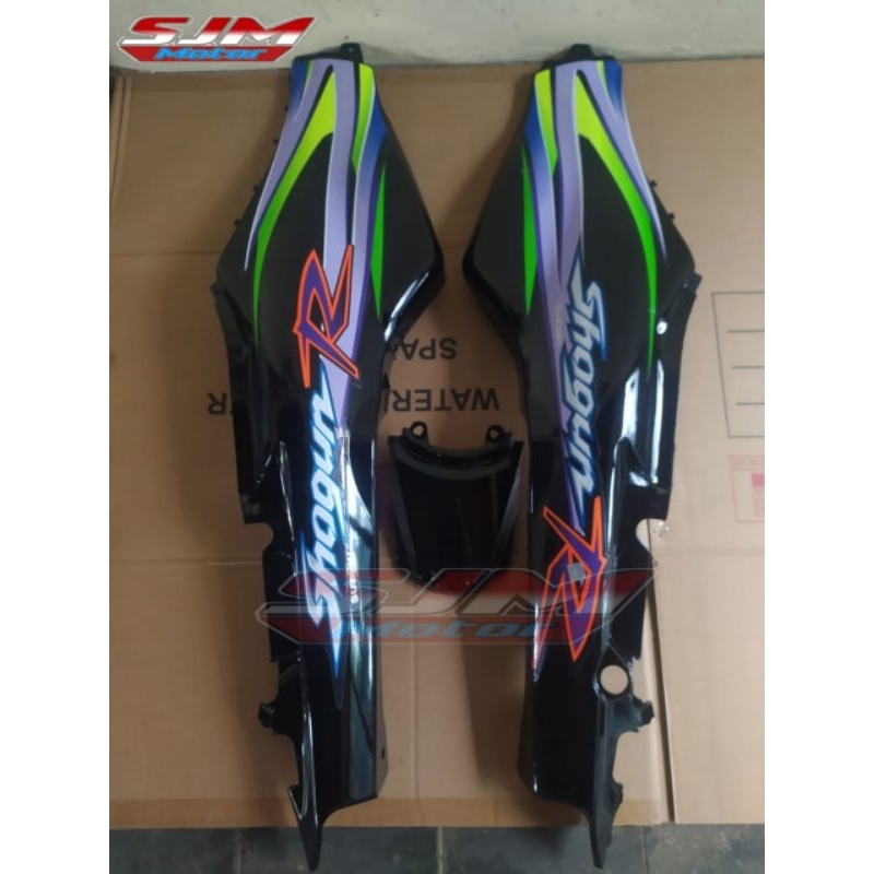 Cover body bodi belakang shogun 110 bodi samping kanan kiri suzuki shogun 110 r