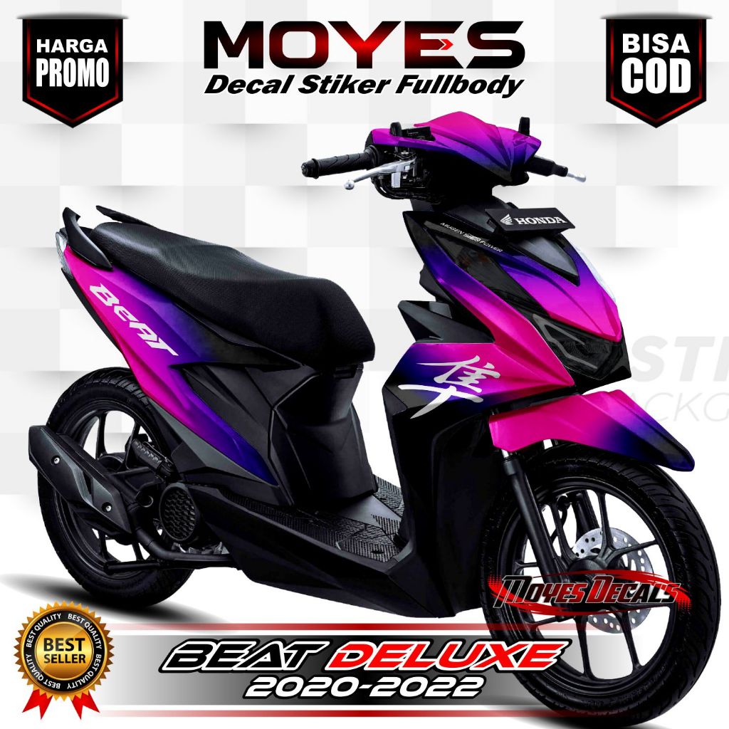 Decal Beat Deluxe 2020/2021/2022 - Stiker Beat Deluxe 2020/2021/2022 - Dekal Beat Deluxe 2020/2021/2