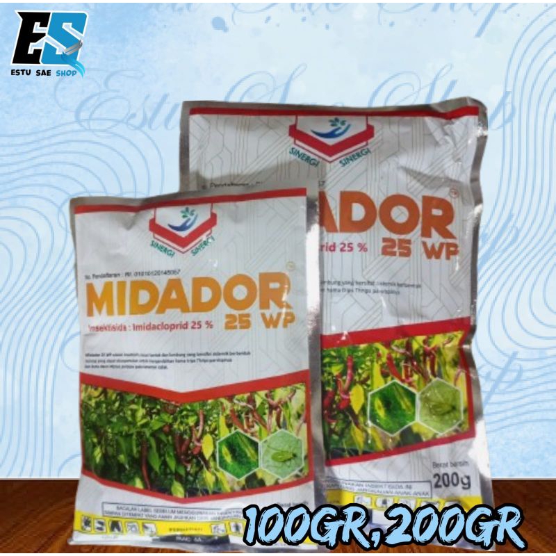Insektisida MIDADOR 25 WP, Bahan Aktif: Imidaklorpid 25%