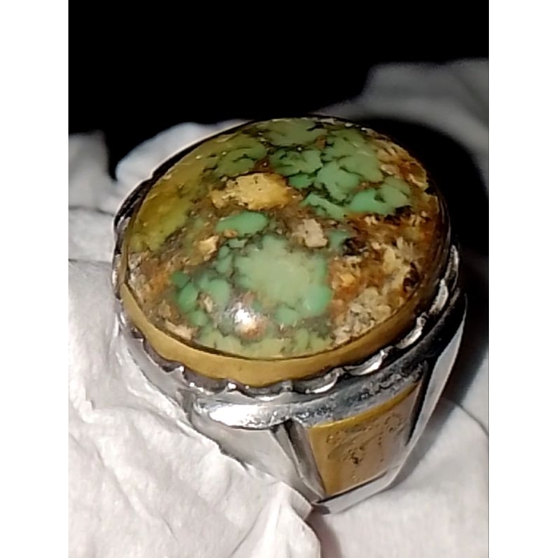 Natural Pirus Persia Hijau Kuno Lelaku Lelono