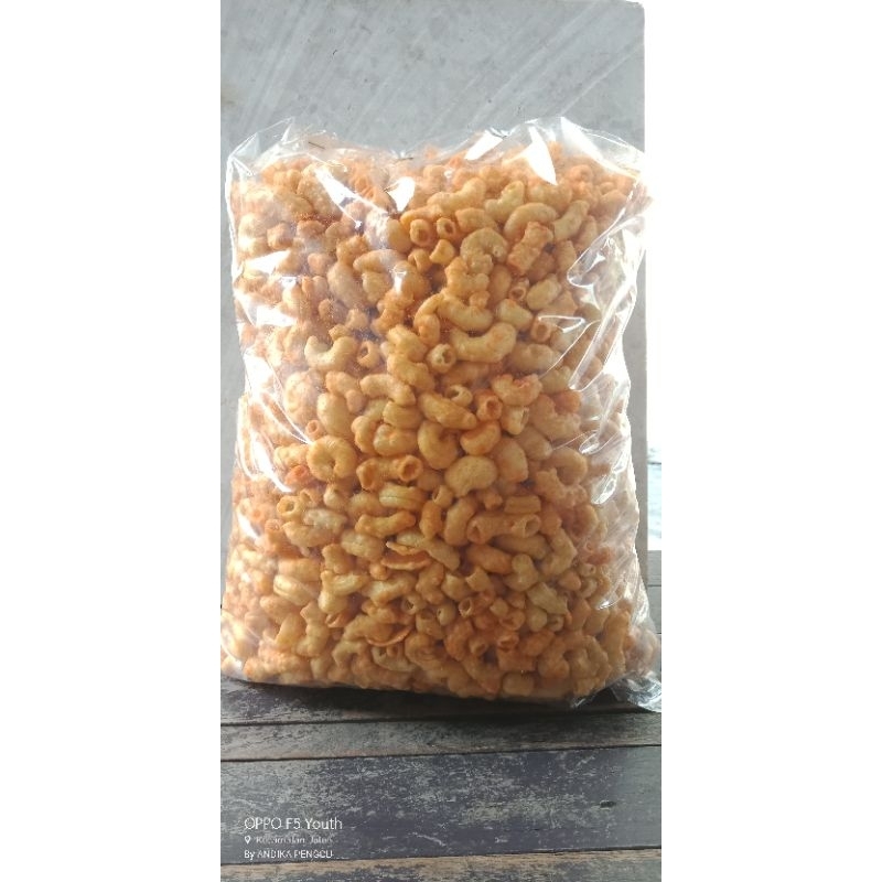 

(1ball) MAKARONI PIPA BANTAT, super gurih nikmat, berat bersih 1kg