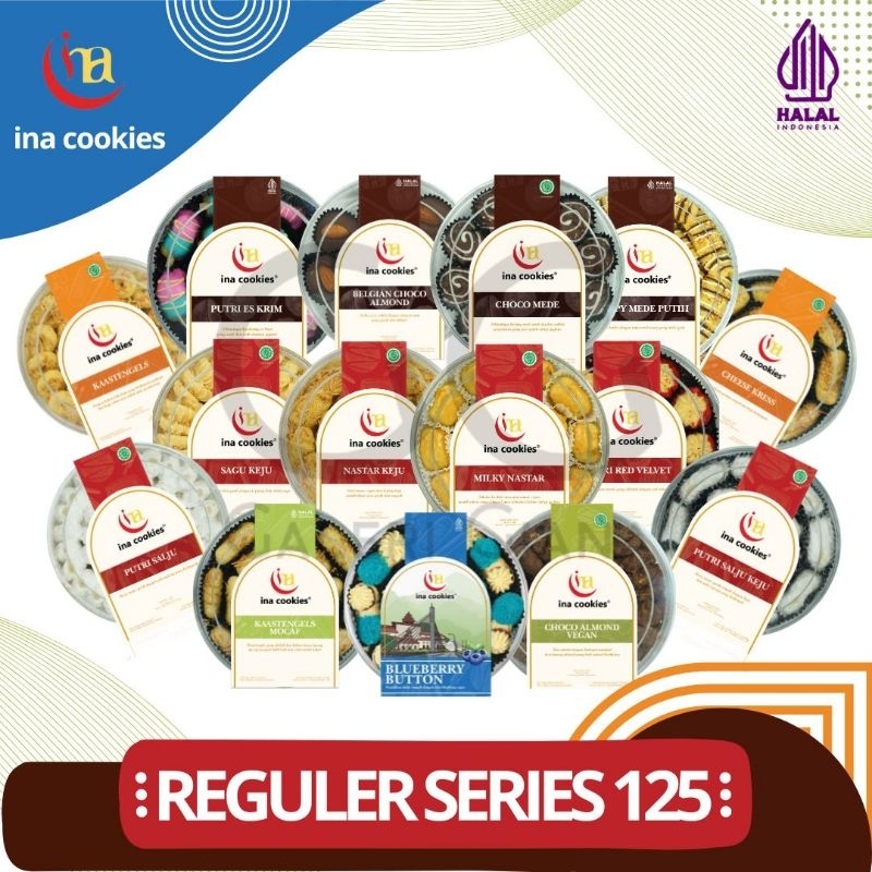 

Ina Cookies Kue Kering Varian Manis Keju Coklat Nastar Seri Reguler 125 (Pengiriman Ojek Online)