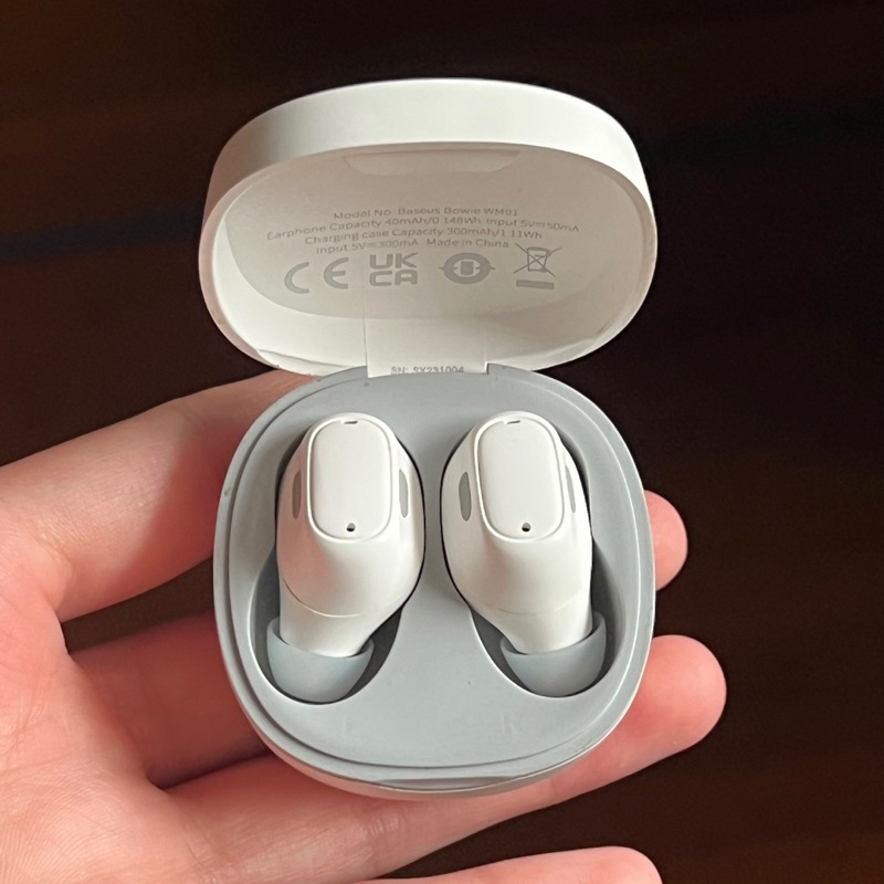 TWS Baseus Bowie WM01 (bisa connect aplikasi Baseus) Wireless Bluetooth Earbuds Earphones Headset Pu