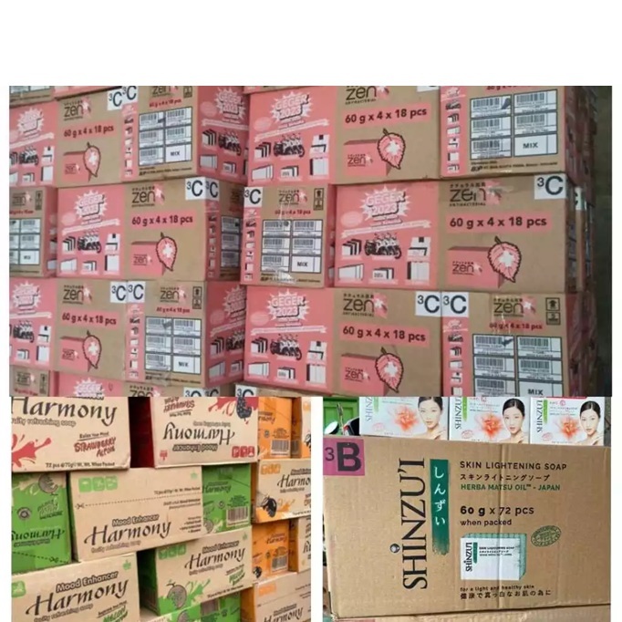 [1 KARTON KEMASAN BARU] Sabun Shinzui Batang 1 Dus Kemasan Terbaru/ Sabun Zen 1 Karton / Sabun Harmo