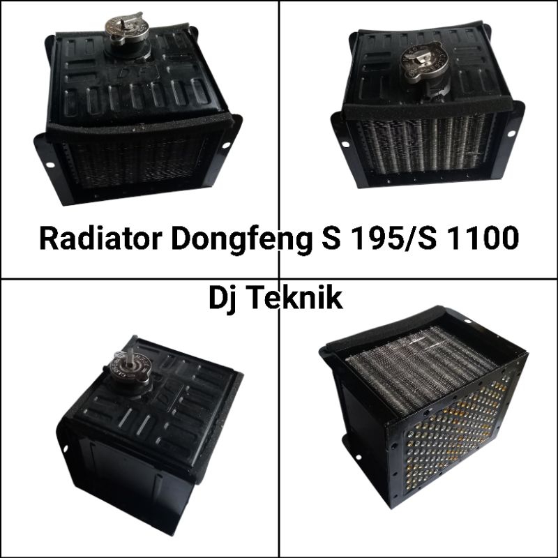 RADIATOR DONGFENG S 195/S 1100 MESIN 12 PK/16 PK