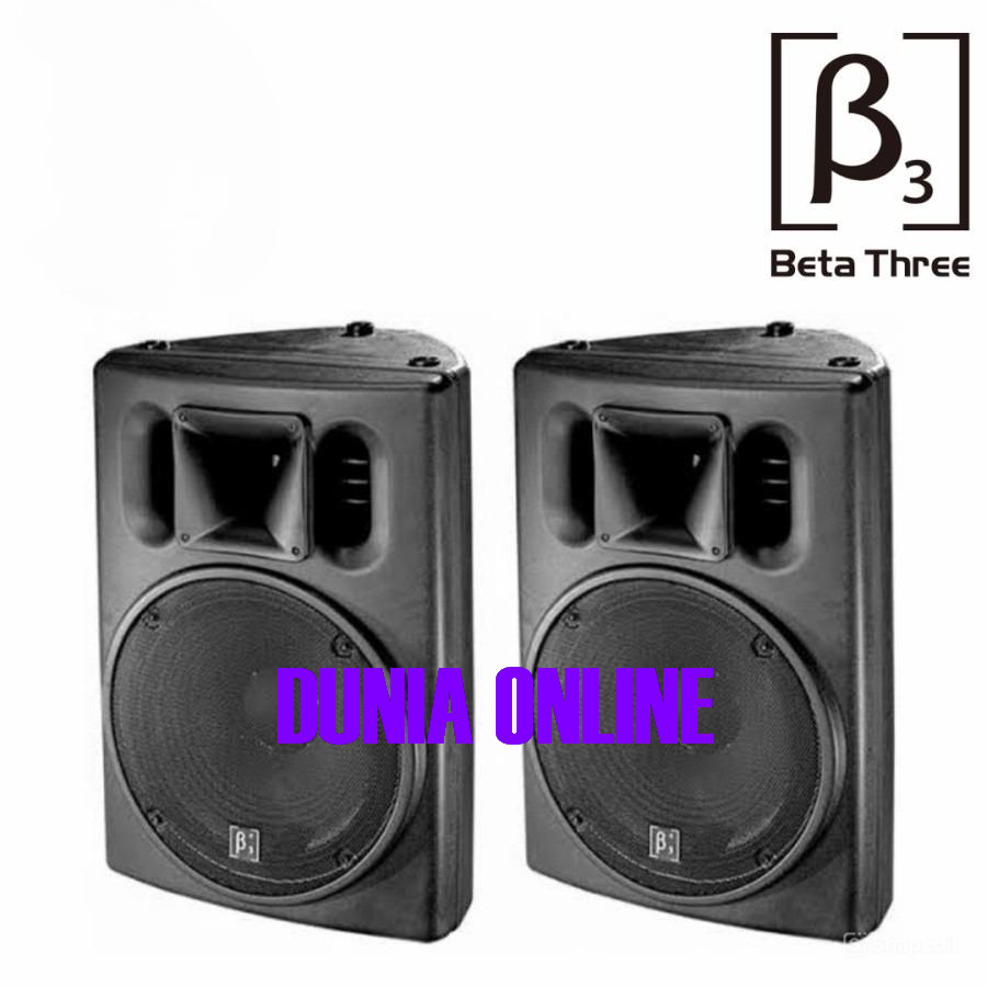 Speaker Aktif 15 Inch BETA3 BETA THREE U15A / U-15A / U 15A Original 2 Unit