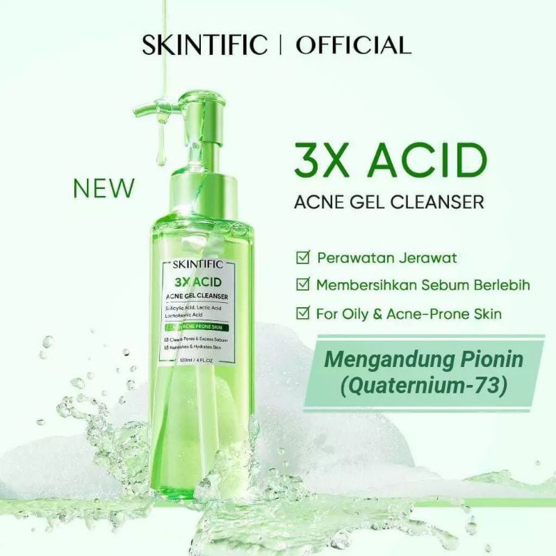 SKINTIFIC Skintific Cleanser || Facial wash Skintific