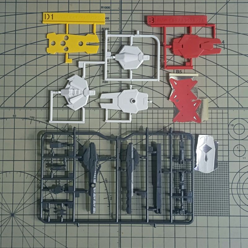 BANDAI HGBF 1/144 GUNPLA HG STAR BUILD STRIKE GUND AM PART PARTS WEAPON BEAM RIFFLE & SHIELD UNIT