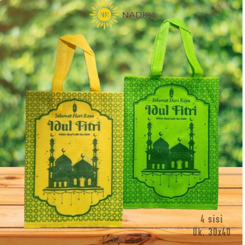

Tas Spunbond Parcel Idul Fitri/Lebaran 2025 30x40 4 sisi