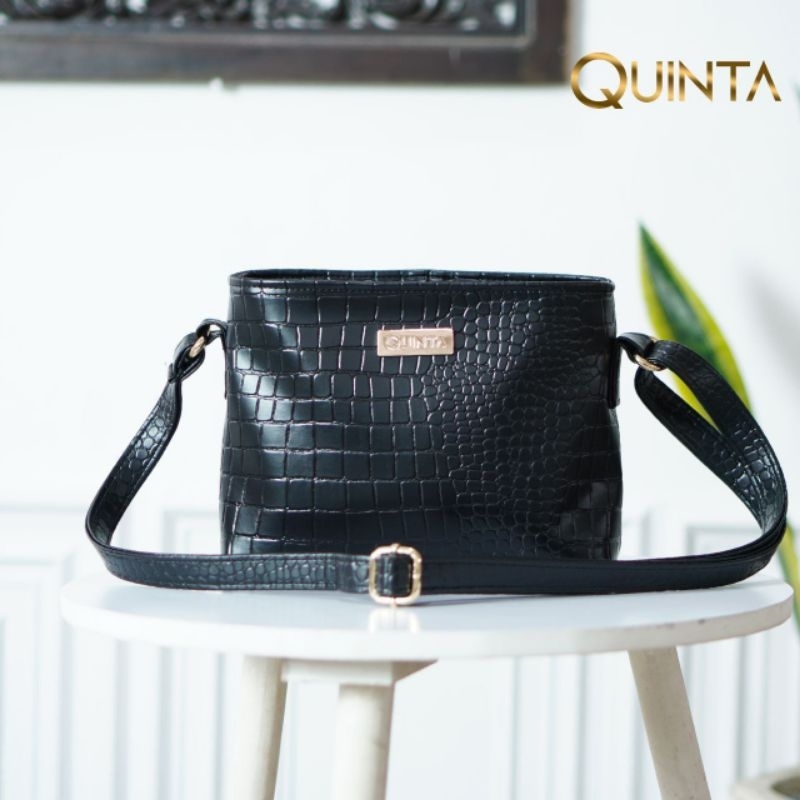 Nazilla Slingbag Quinta Tas Selempang Wanita Kekinian Elegan Murah Tas Simpel Anti Air