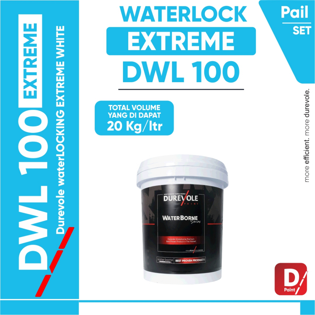 DWL 100 EXTREME - DUREVOLE WATERLOCK (PAIL)