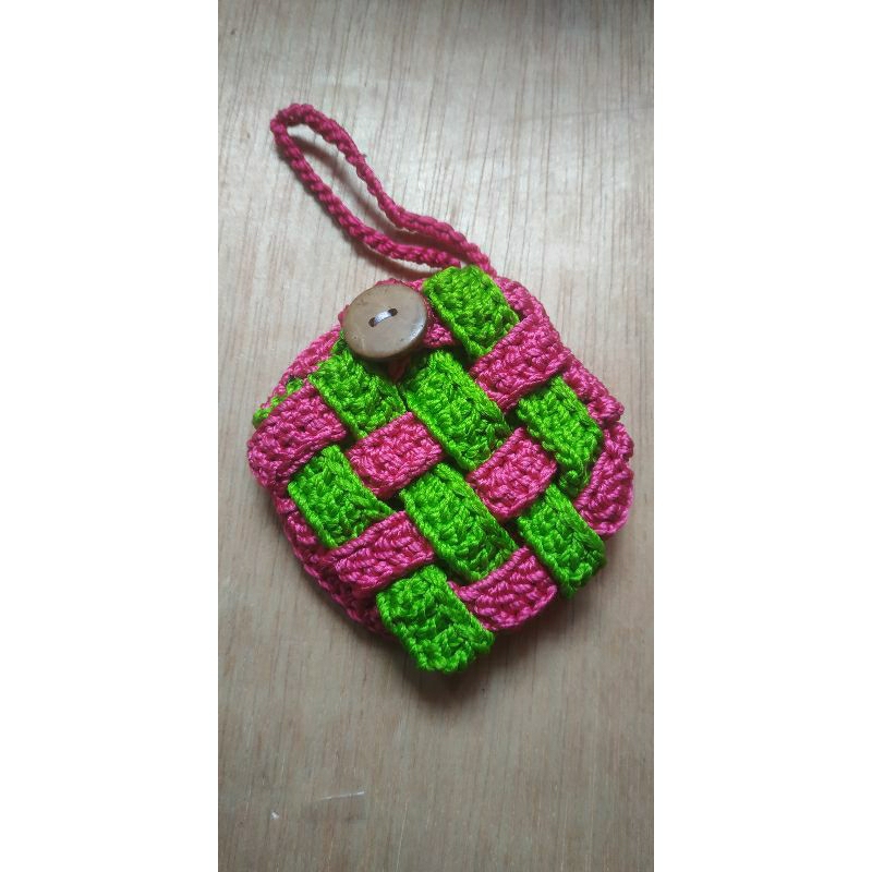 

Amplop lebaran/amplop lebaran rajut/ketupat lebaran/amplop ketupat lebaran rajut mini