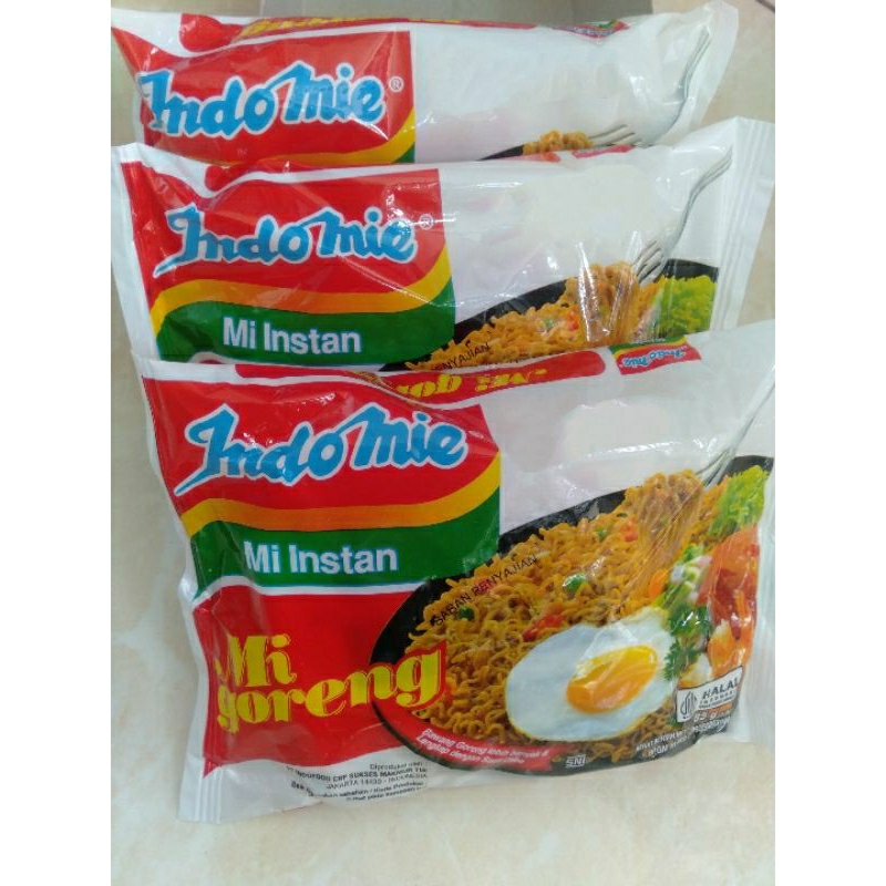 

Indomie Mi Instan Goreng 3pcs 10k