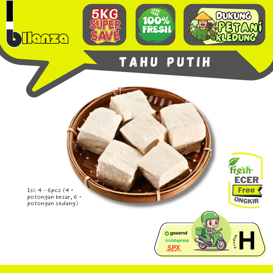 

Bllanza | Tahu Putih — Sahabat Makan Sayur ECER (H)