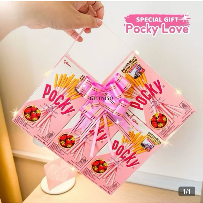 

Hampers Pocky Love/ Pocky Yupi Love Hadiah Valentine/ Ulangtahun/ Graduation