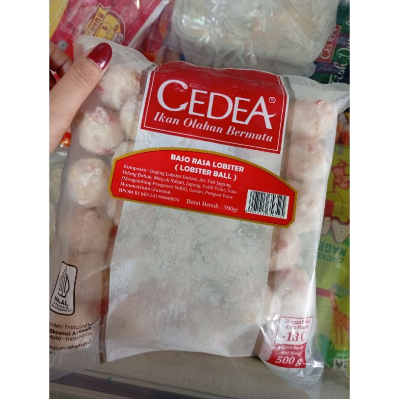 

CEDEA Lobster Ball 500 gr / bakso lobster
