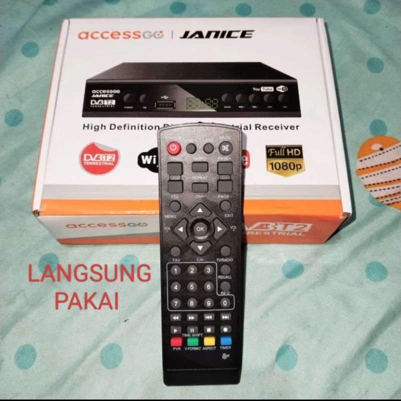 remot stb access go Janice remote pengganti set top box accessgo janice