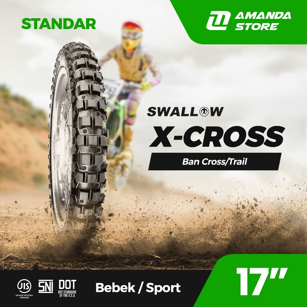 Ban CROSS/TRAIL Ring 17" Swallow X-CROSS