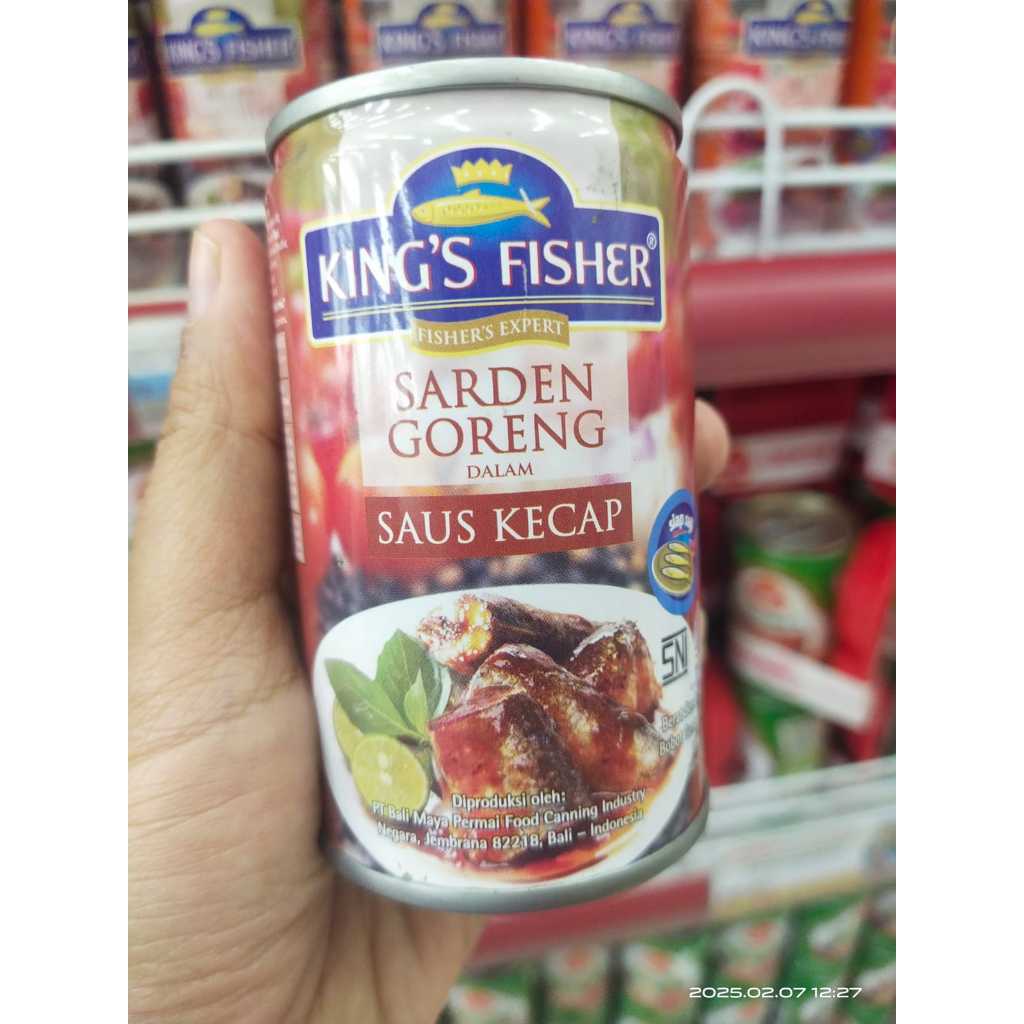 

Ikan Sarden King'S Fisher / Ikan Sarden Sambal Bangkok / Ikan Sarden Goreng Saus Kecap / Ikan Sarden Saus Sambal / Sarden Goreng Balado