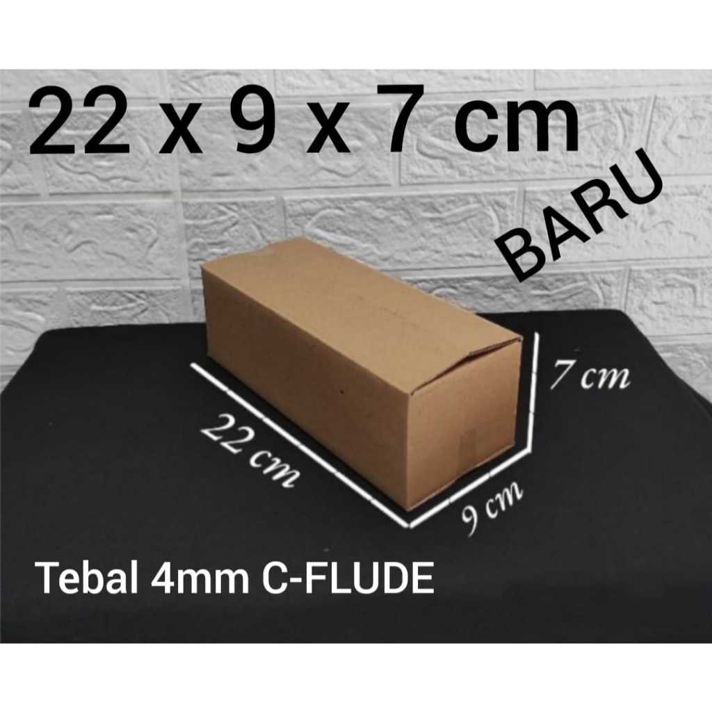 

KARDUS PACKING 22x9x7 CM TEBAL 4MM C-FLUDE SINGLE WALL BOX KARDUS PAKING