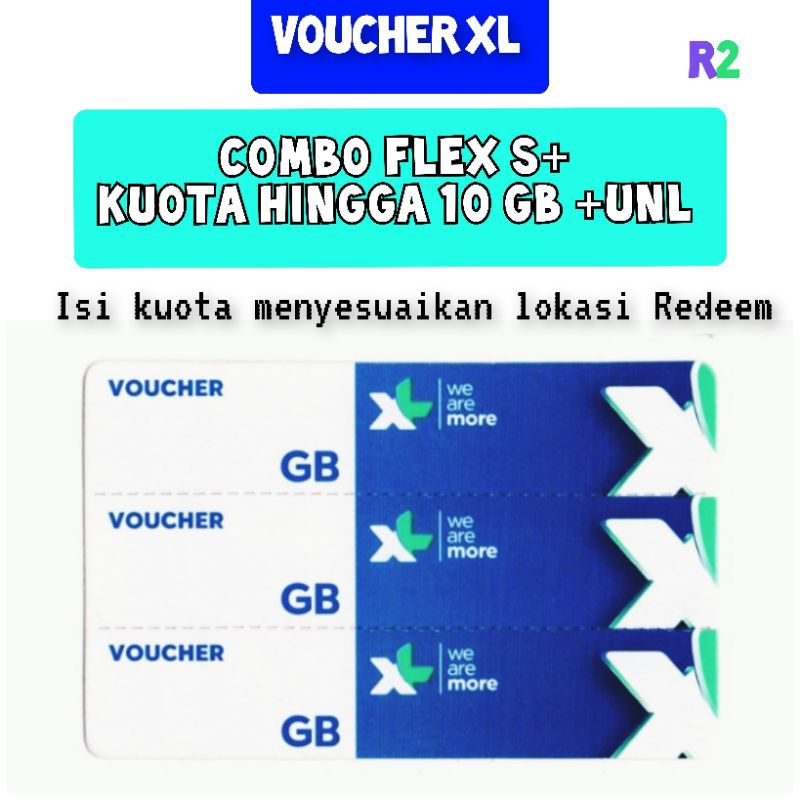 Voucher XL Combo FLEX S+ 30HR 10 GB