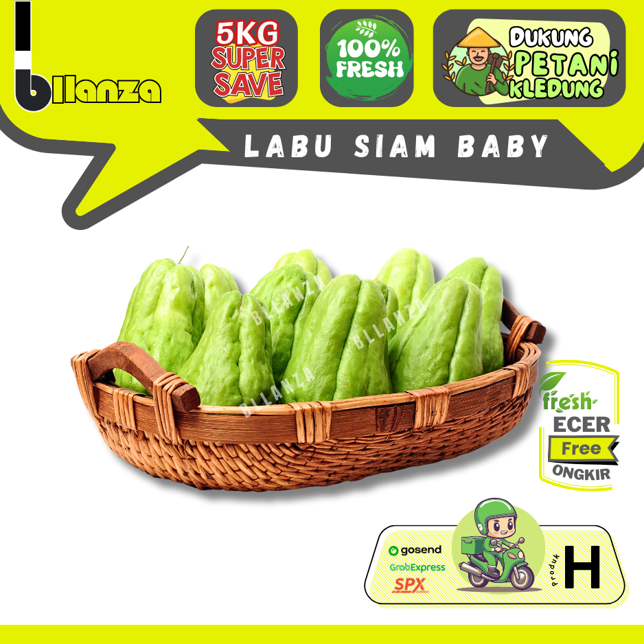 

Bllanza | Labu Siam Baby — Sahabat Makan Sayur ECER (H)