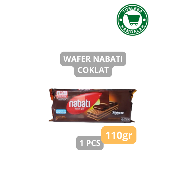 

Wafer Nabati rasa Coklat dengan Kemasan 110gr