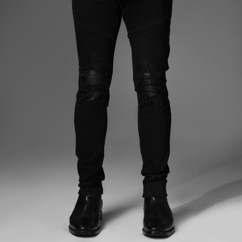 Celana RUCAS Classic Biker Python Jeans