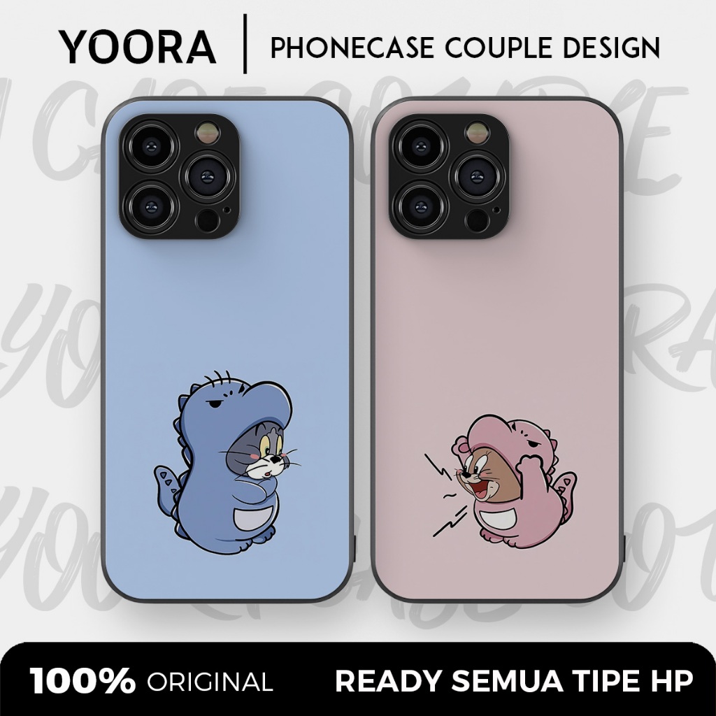 [TJ02] Custom Case Couple Tom and Jerry Premium Bisa Untuk Semua Tipe Hp