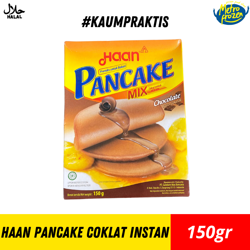 

PANCAKE HAAN Pancake Chocolate 150gr