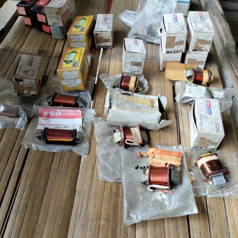 spul Suzuki a100 a5 a7 spul lampu spul cdi