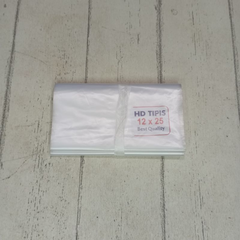 Plastik buram 12x25 / plastik hdt 12x25 1 jepit