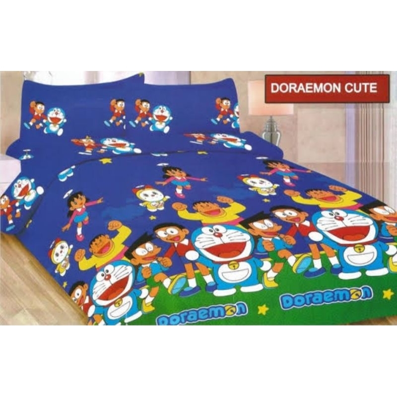 SPREI BONITA KING 180X200 NO 1 B2 FITTED - DORAEMON CUTE