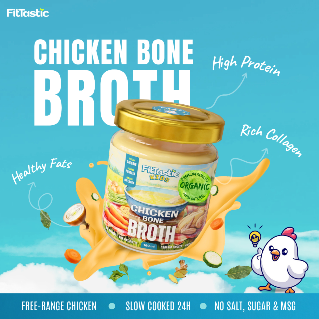 

FitTastic Chicken Bone Broth - Organic 160ml